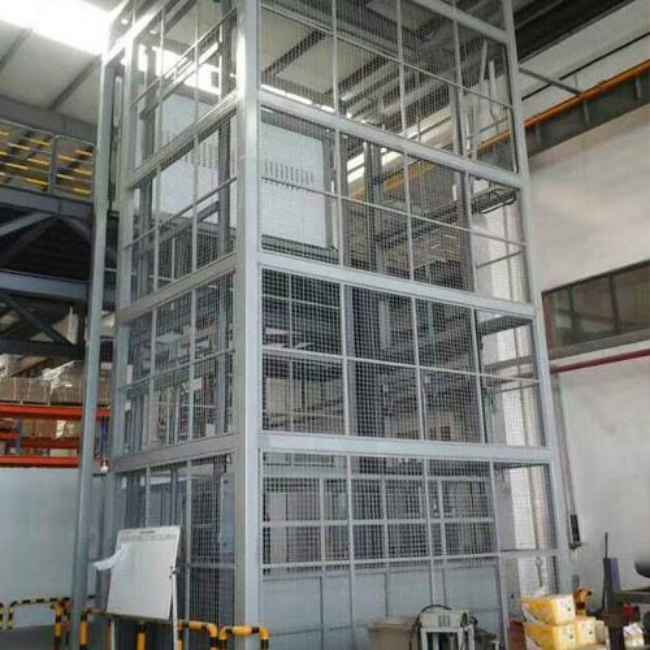 布尔津导轨式升降平台货梯